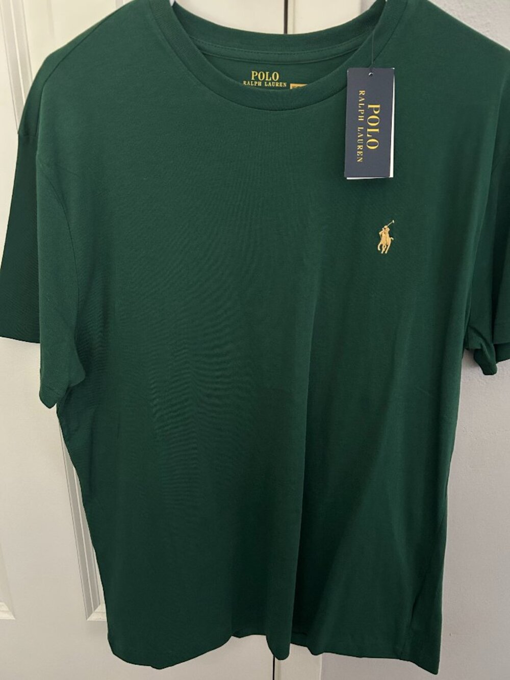 Polo Ralph Lauren Men's Classic Fit Short Sleeve T-Shirt NWT Green Size Medium